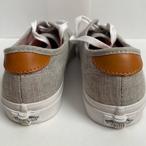 Authentic Light Grey Women Vans - Picture 4 of 7